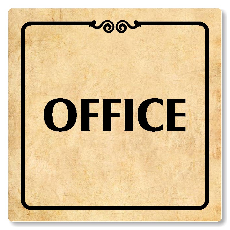 Office, 100x100mm, pergamen, Texas